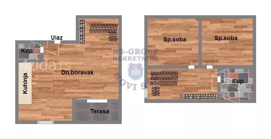 Trosoban stan | 4zida