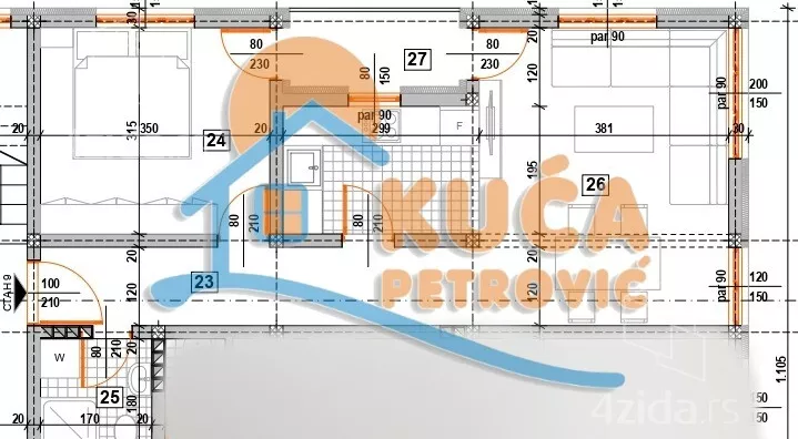 Dvosoban stan | 4zida