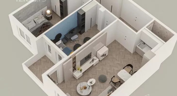 Dvoiposoban stan | 4zida