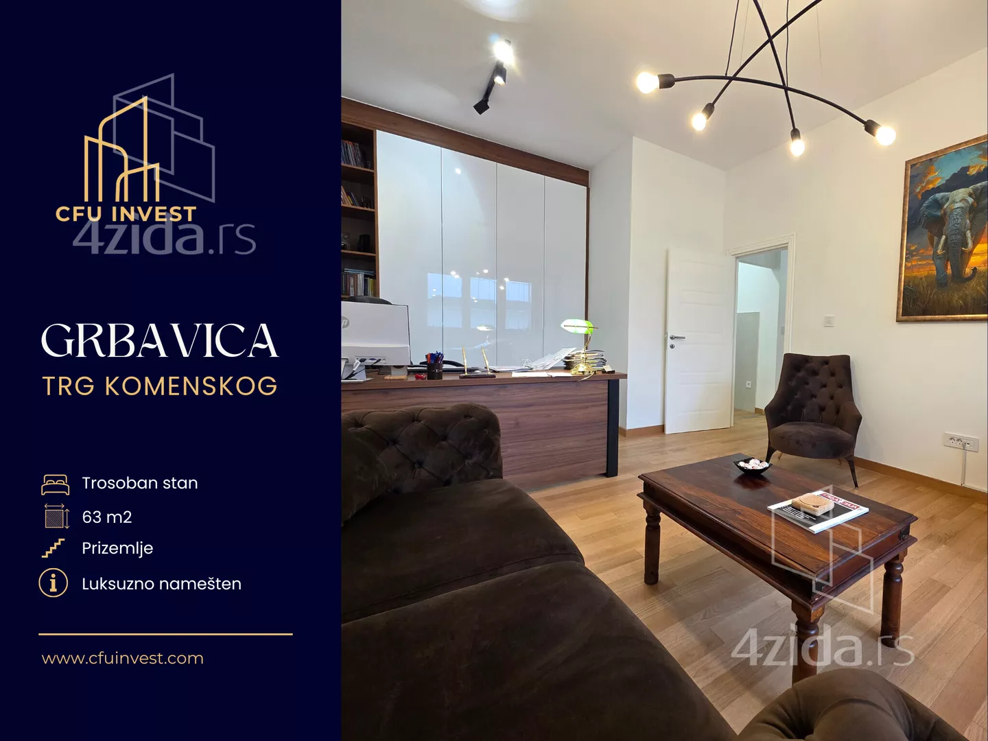 Trosoban stan | 4zida