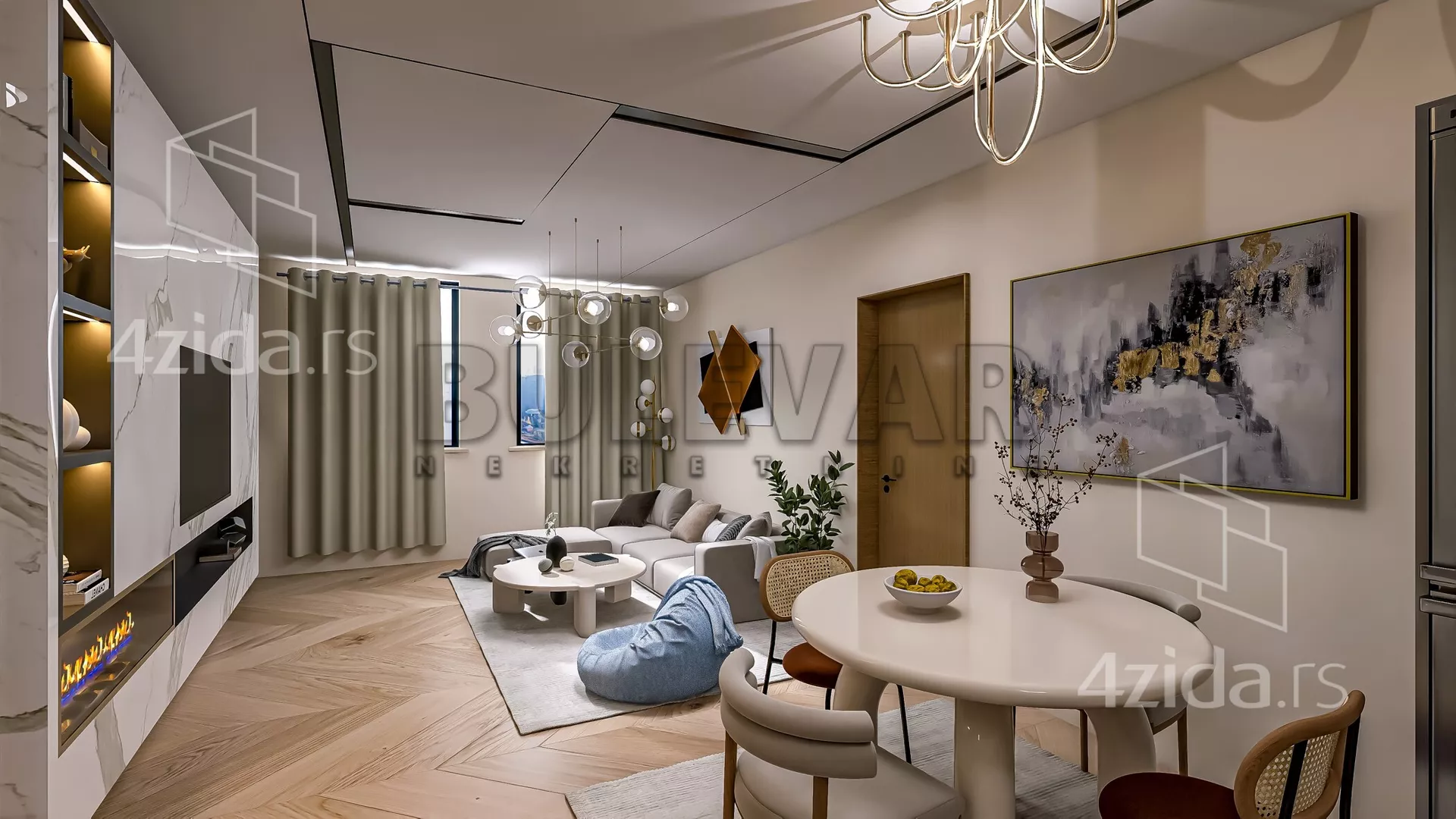 Trosoban stan | 4zida