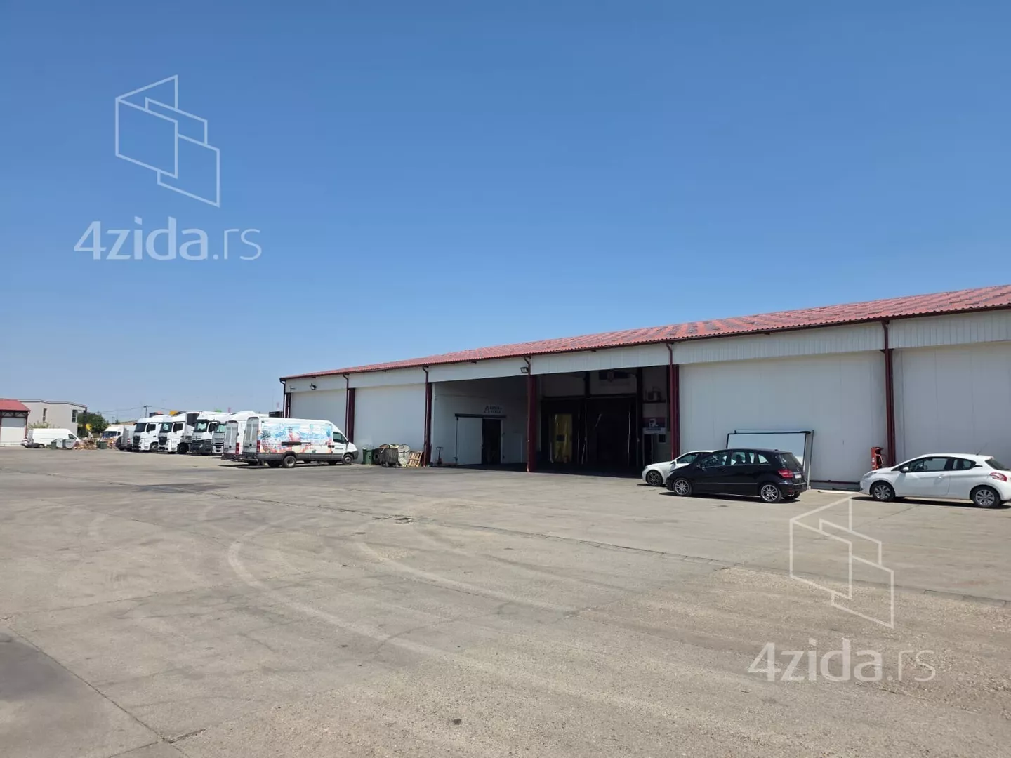 Poslovni prostor za izdavanje, Dobanovci, 1€, 4000m² — fotografija