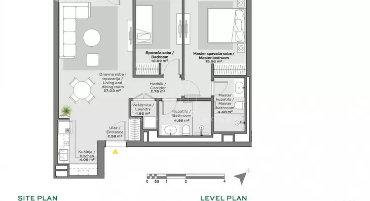 Trosoban stan | 4zida