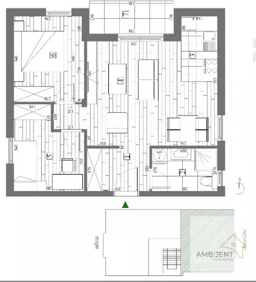 Trosoban stan | 4zida