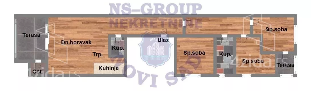 Troiposoban stan | 4zida