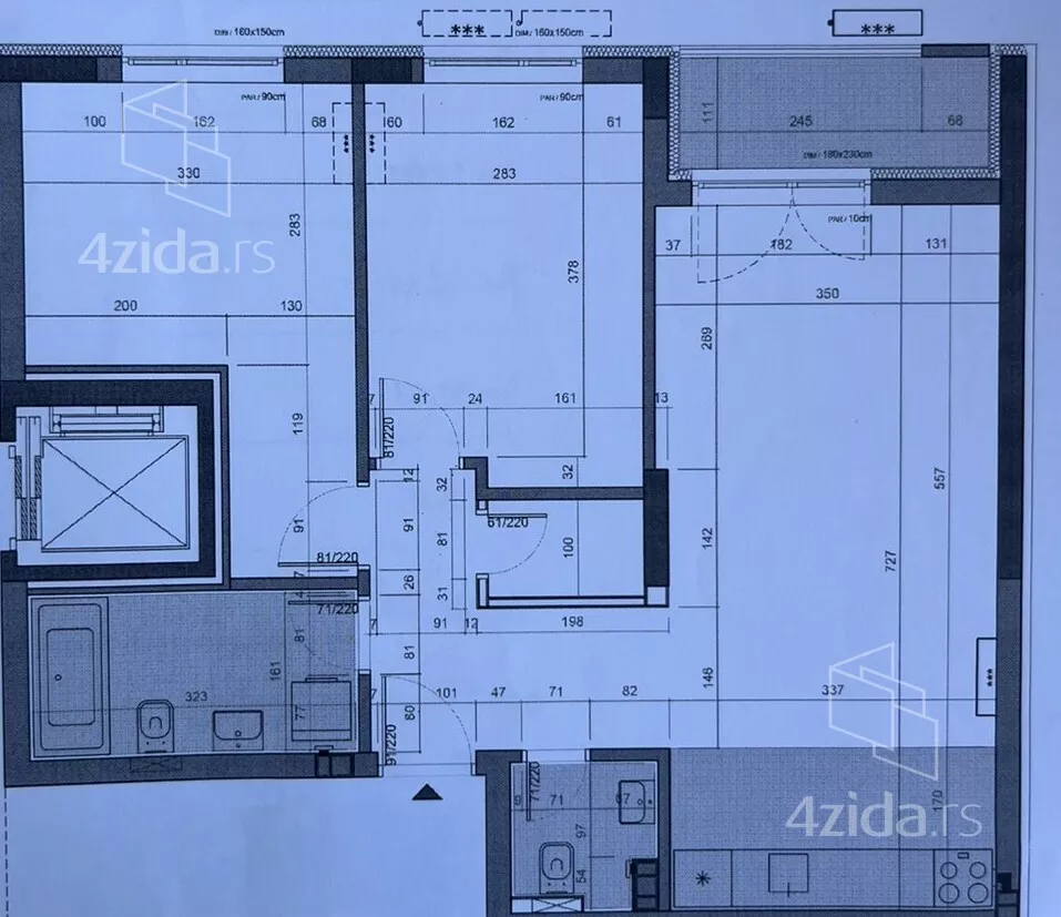 Trosoban stan | 4zida