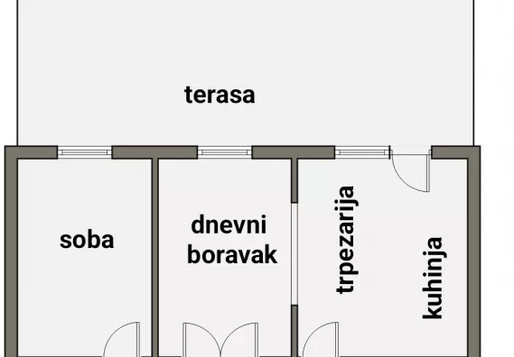Dvosoban stan | 4zida