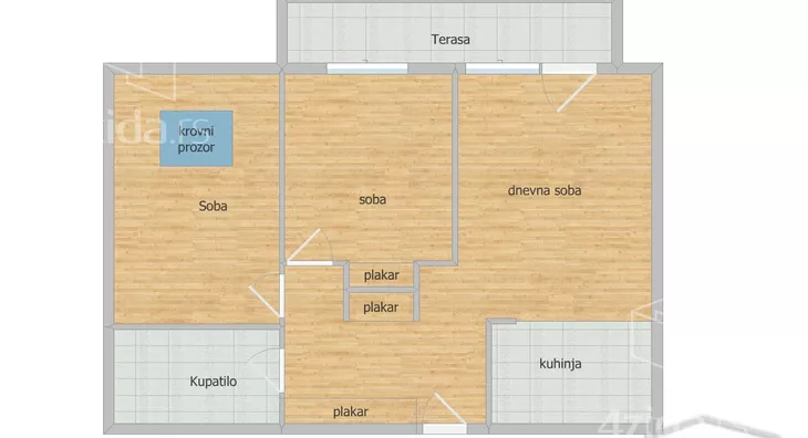 Dvoiposoban stan | 4zida