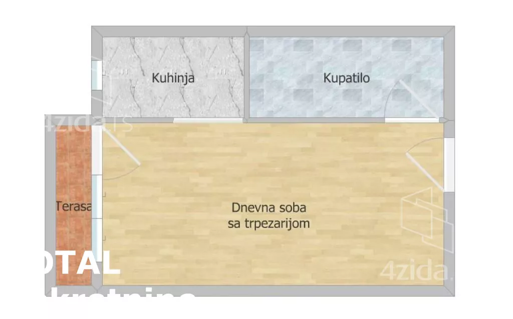 Garsonjera | 4zida