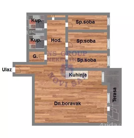Četvorosoban stan | 4zida