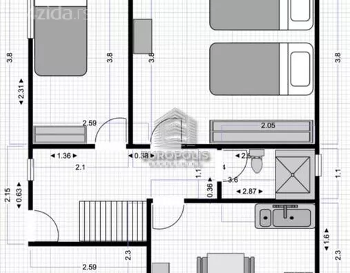 Petosoban stan | 4zida