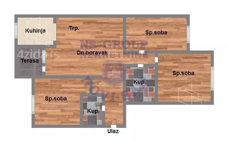 Troiposoban stan | 4zida