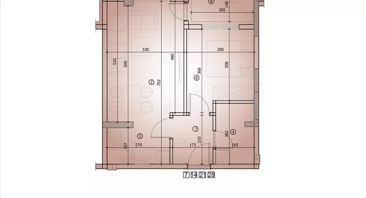 Jednoiposoban stan | 4zida