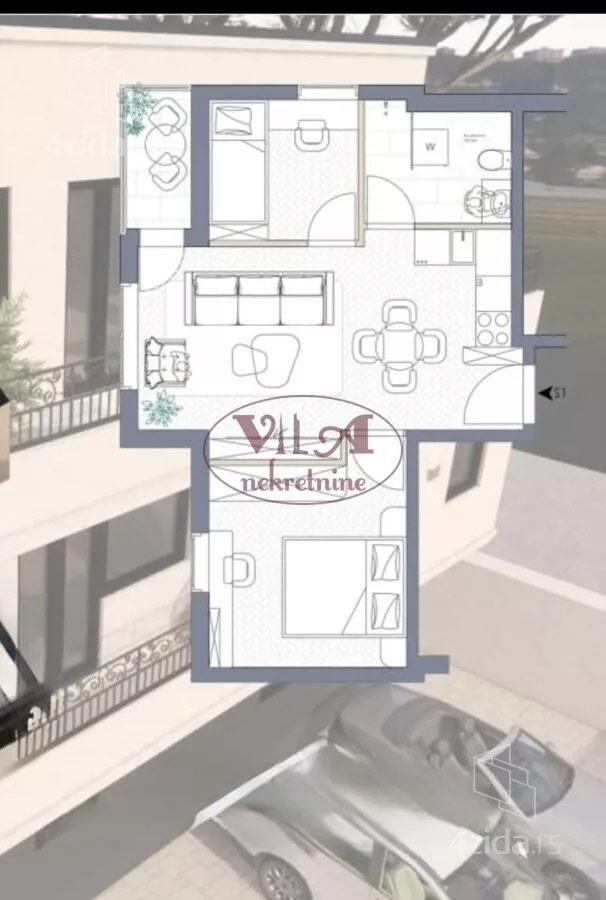 Dvoiposoban stan | 4zida