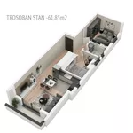 Trosoban stan | 4zida