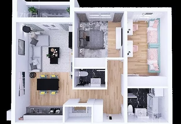 Dvoiposoban stan | 4zida