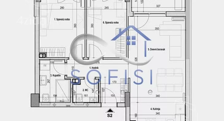 Trosoban stan | 4zida