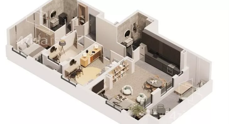 Troiposoban stan | 4zida