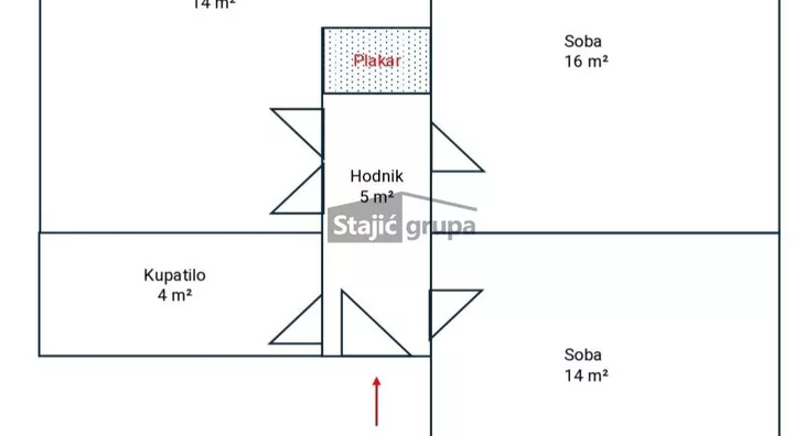 Dvosoban stan | 4zida