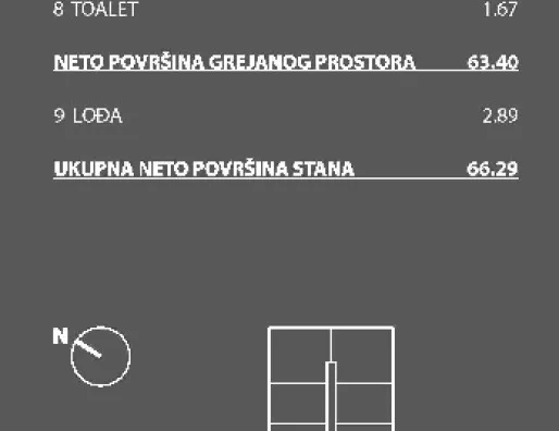 Trosoban stan | 4zida