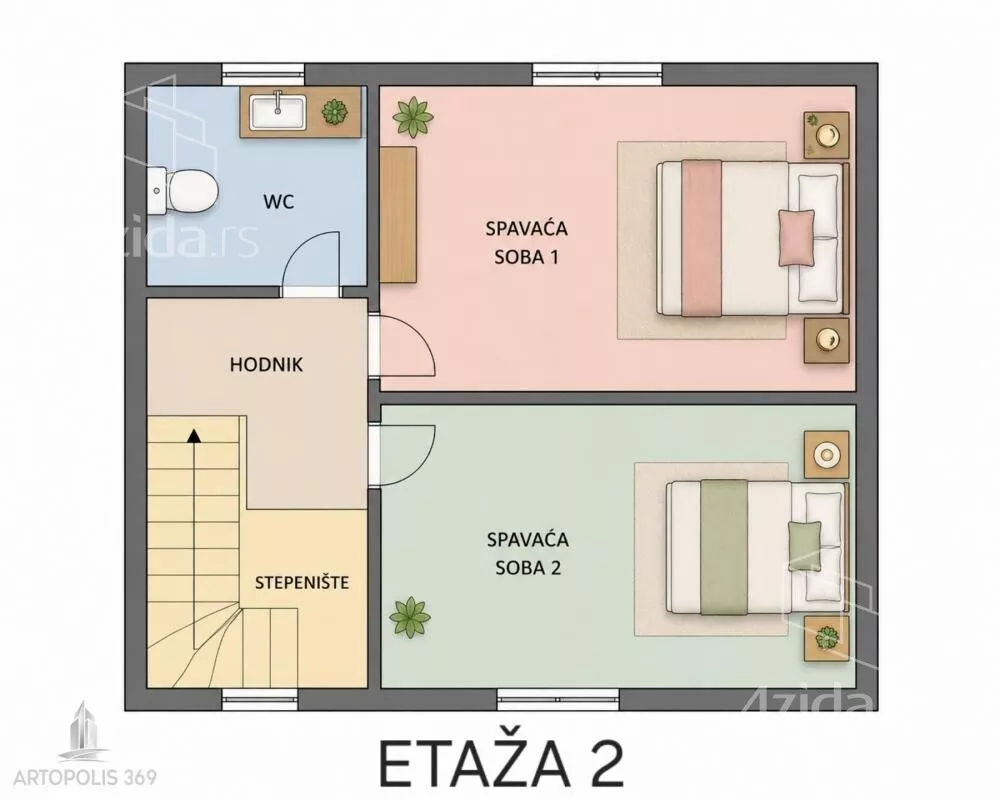 Trosoban stan | 4zida