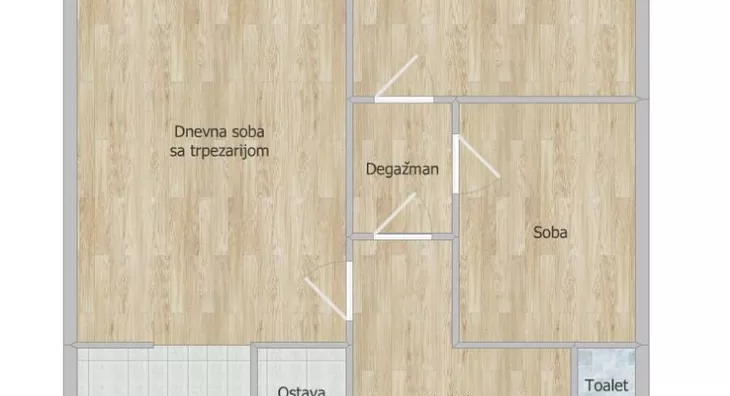 Trosoban stan | 4zida