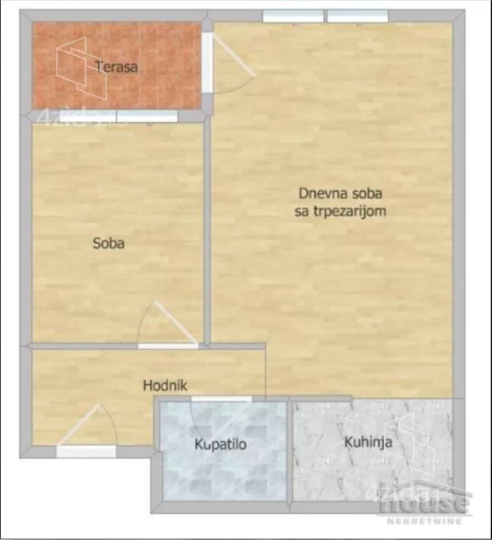 Dvosoban stan | 4zida