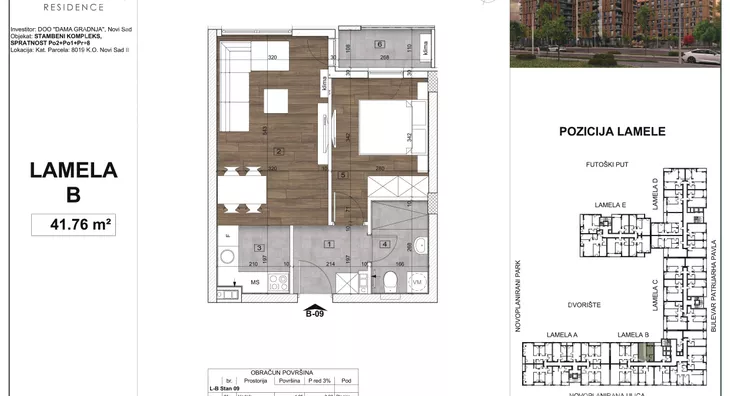 Dvosoban stan | 4zida