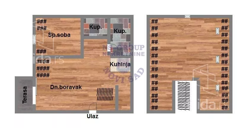 Trosoban stan | 4zida