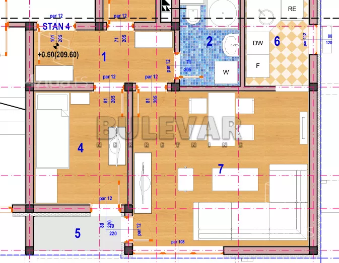 Četvorosoban stan | 4zida