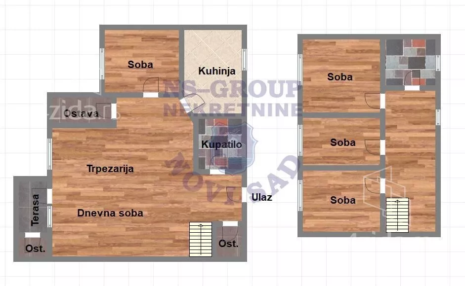Petosoban stan | 4zida
