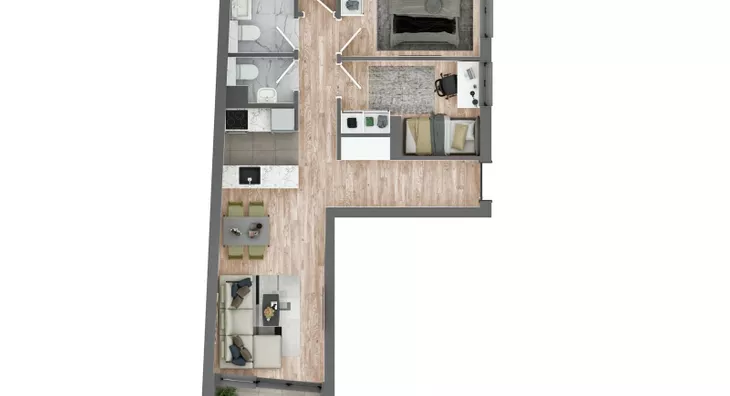 Trosoban stan | 4zida