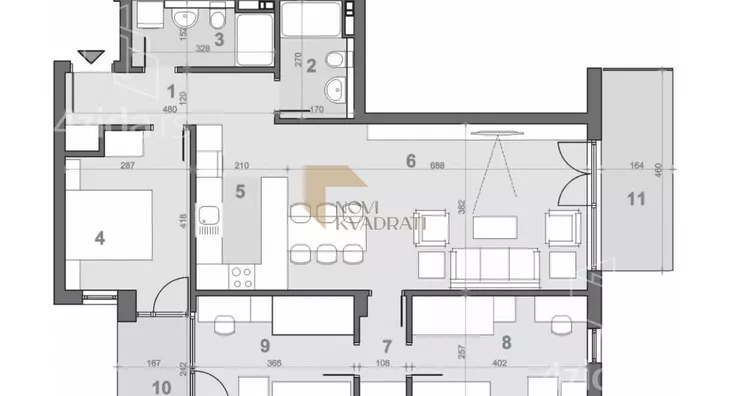 Četvorosoban stan | 4zida