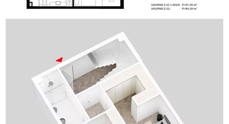 Jednoiposoban stan | 4zida