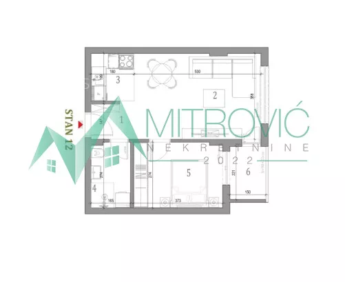 Jednoiposoban stan | 4zida