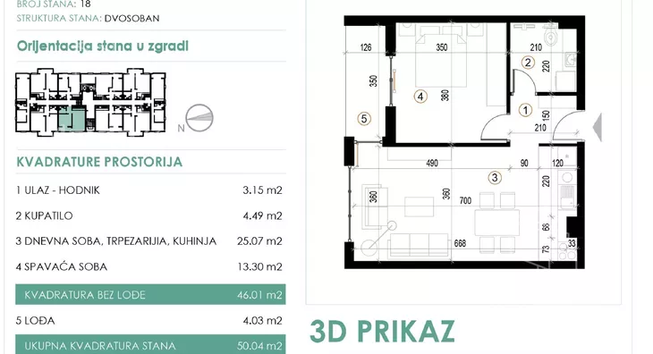 Dvoiposoban stan | 4zida