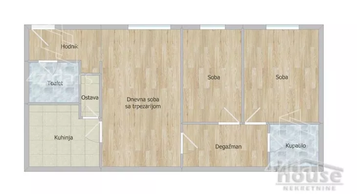 Trosoban stan | 4zida