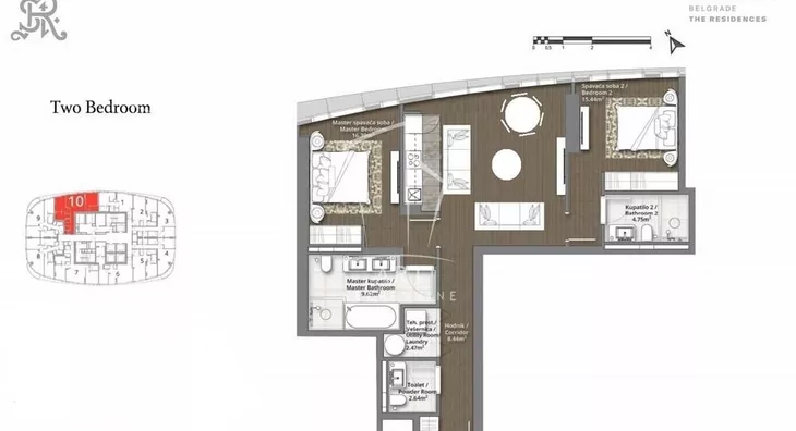 Trosoban stan | 4zida