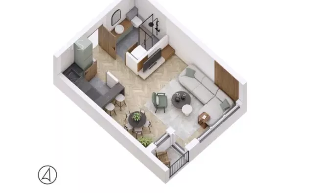 Jednosoban stan | 4zida