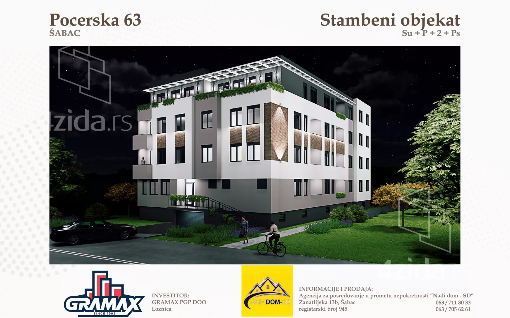 Jednoiposoban stan | 4zida