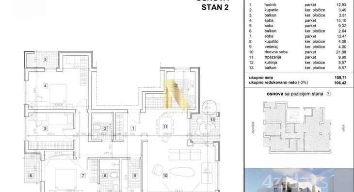 Četvorosoban stan | 4zida