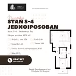 Jednoiposoban stan | 4zida