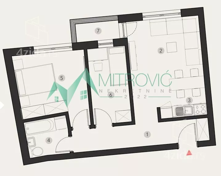 Dvoiposoban stan | 4zida