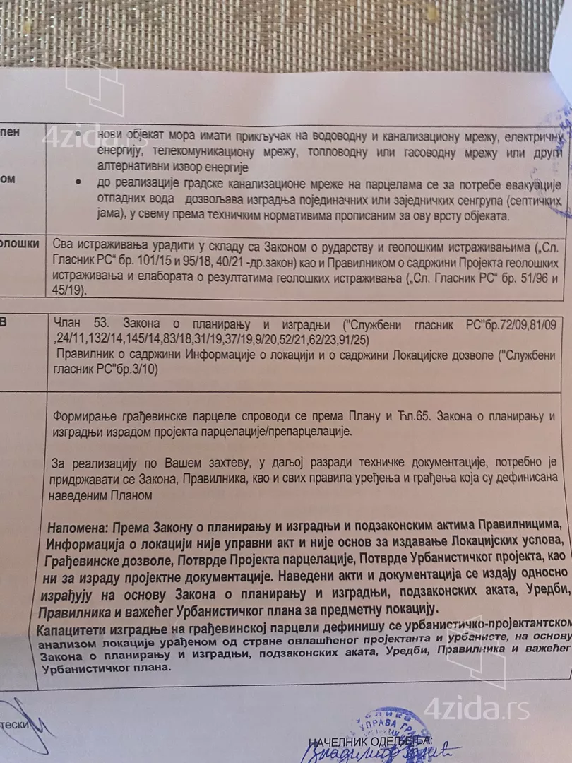 Građevinsko zemljište | 4zida