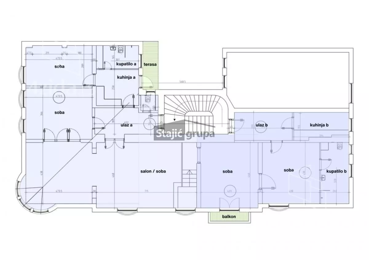 Petosoban stan | 4zida