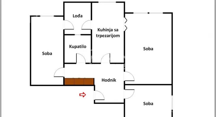 Dvoiposoban stan | 4zida