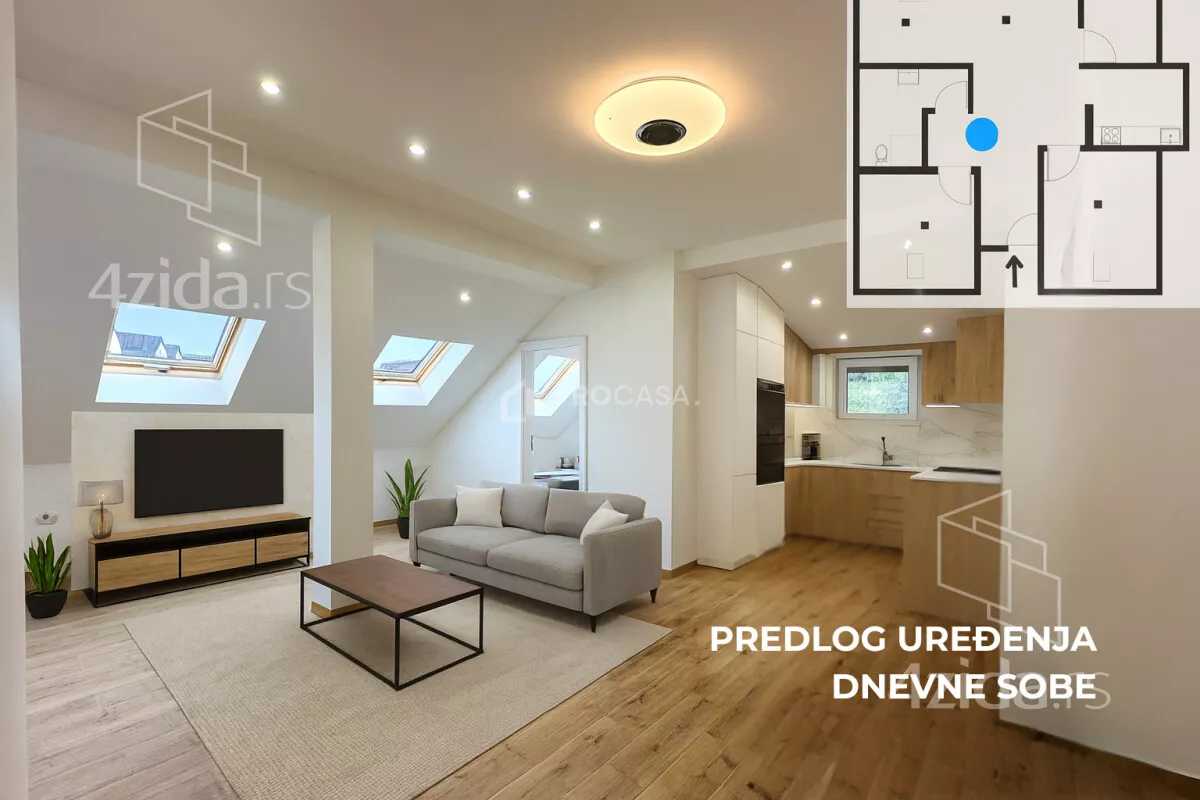 Trosoban stan | 4zida