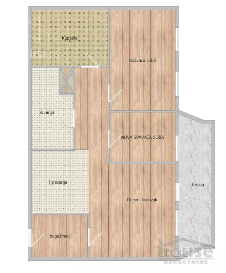 Dvosoban stan | 4zida