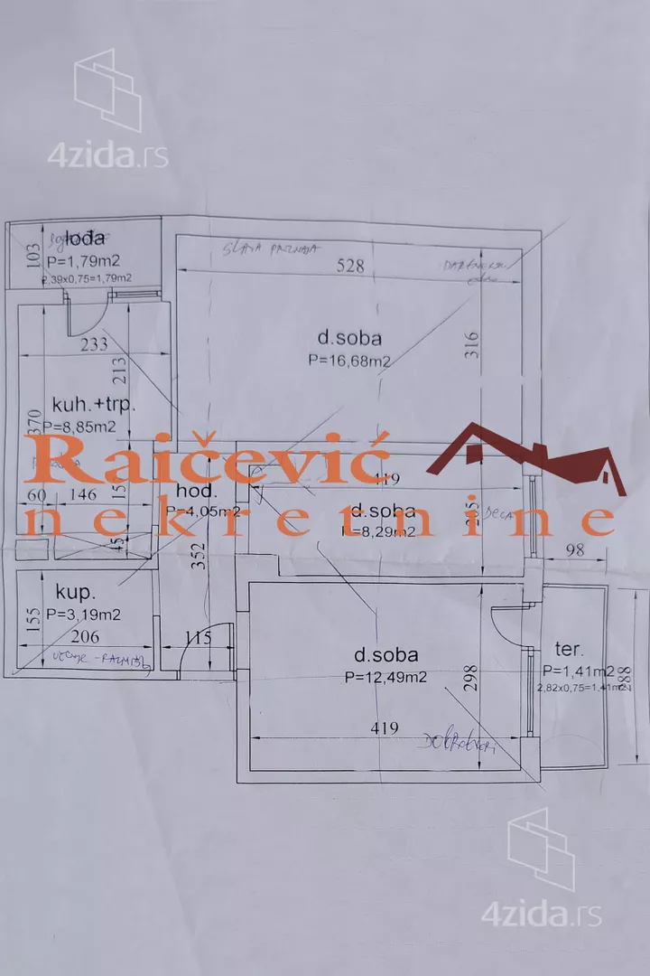 Dvoiposoban stan | 4zida