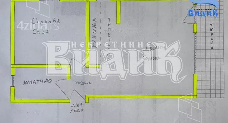 Jednoiposoban stan | 4zida